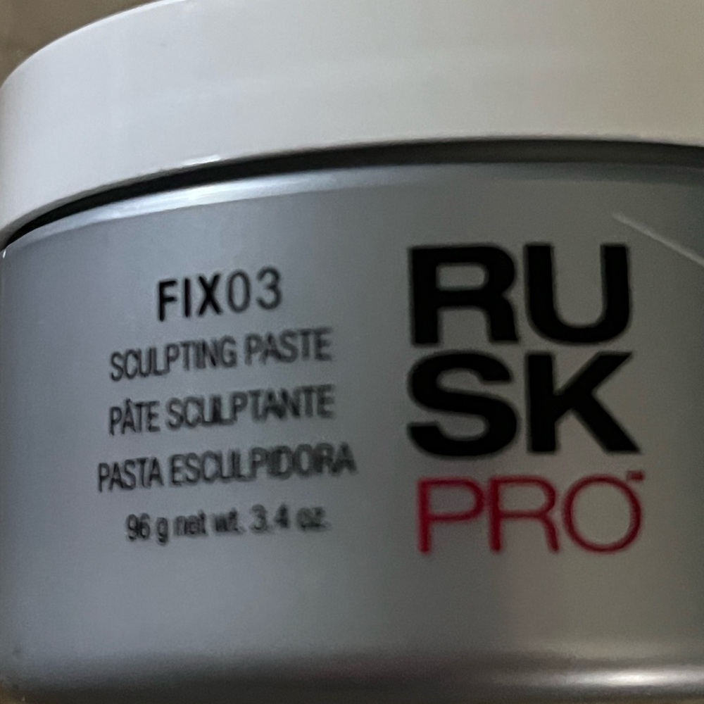 Rusk Pro Sculpting Paste - Silver